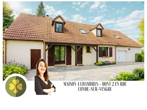 Maison familiale de 120 m2 à 10 min de Houdan + DPT 78 YVELI