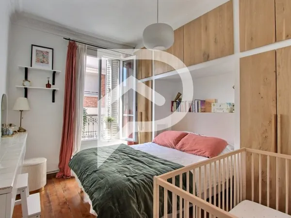 VENTE : appartement F2 (39,6 m² Carrez) à ASNIERES SUR SEINE