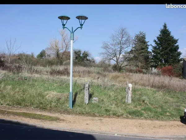 Vente terrain à bâtir