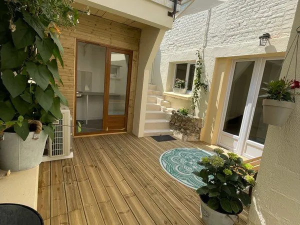 À louer maisonnette individuelles avec terrasse privée
