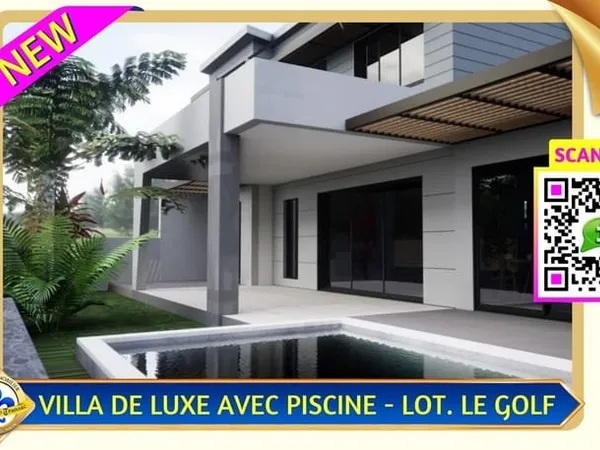 VILLA DE LUXE À SAINTE-MARIE : Modernité, Piscine et Confort