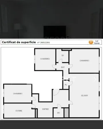 Vends appartement