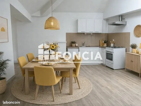 Appartement 2 pièces 63 m²