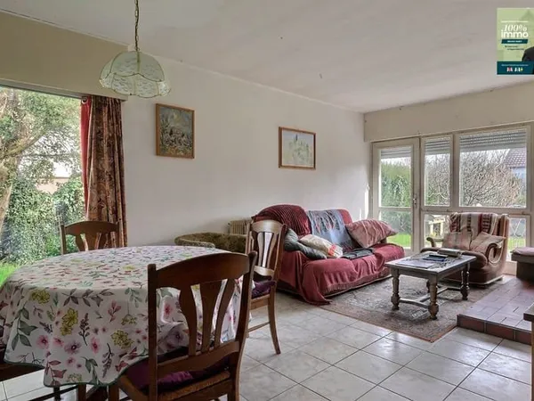Maison individuelle accolée de plain-pied