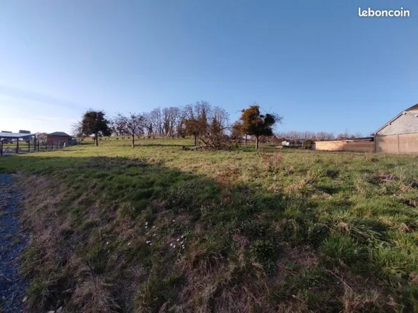 Terrain 2 500 m² Clarbec