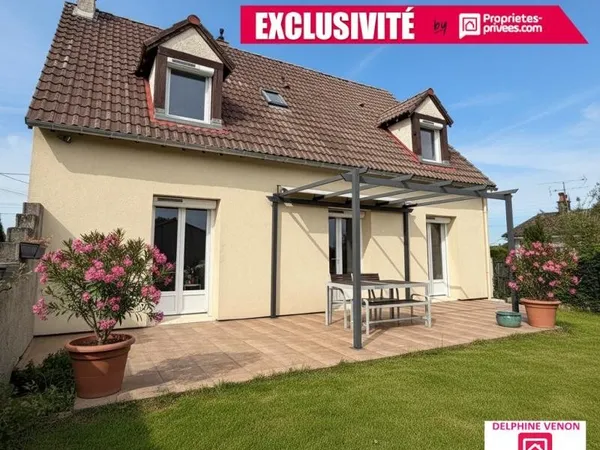 Exclusvité - Maison 3 chambres + bureau à 2 pas des écoles et des commerces à Châteauneuf sur Loire
