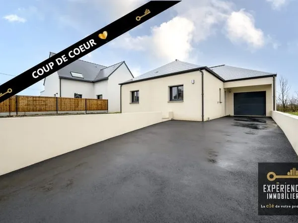 Maison de plain-pied neuve de 2025