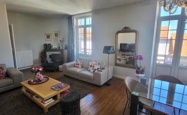 Appartement Centre Ville Hendaye Vue Rhune
