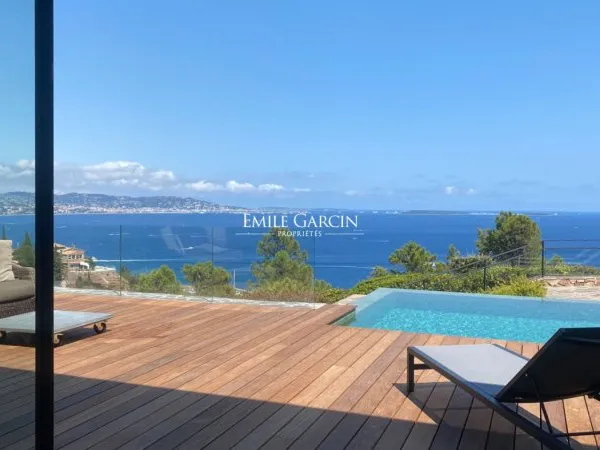 Theoule sur mer, Cote d'Azur à louer, Maison contemporaine avec