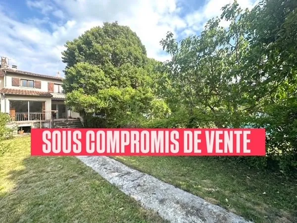 PAMIERS : DANS QUARTIER CALME ET PRISE : MAISON DE TYPE 3 DE