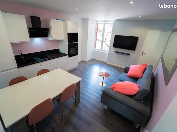 T2 Meublé - 41 m2-CENTRE VILLE SAINT-ETIENNE