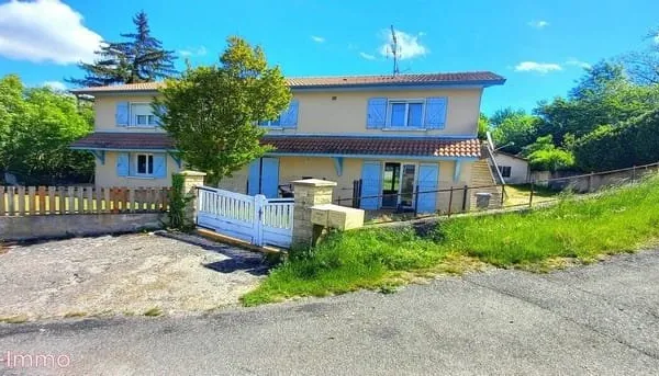 Maison, 120m², avec terrain, garage et vave
