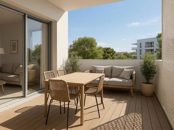RARE T2 NEUF SUR CASTELNAU LE LEZ EN LIVRAISON RAPIDE