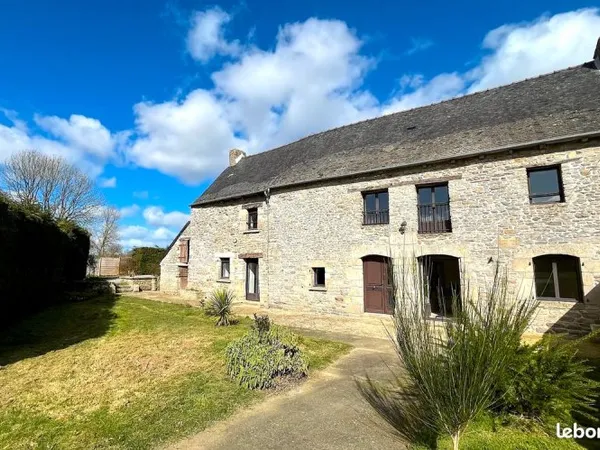 Maison pierre rénovée 138 m² + combles aménageables - 4 ch - 15 min Dinan