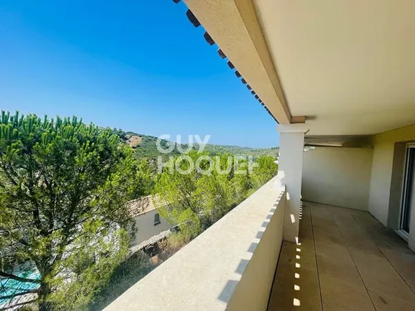 T4 HAUT DE FONTCAUDE VUE DEGAGEE + TERRASSE 39 M2
