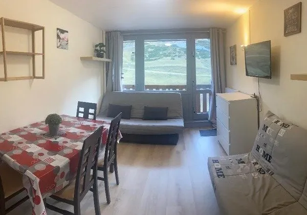 Appartement à vendre 1 pièces LA MONGIE (65), avec balcon, cellier casier à ski