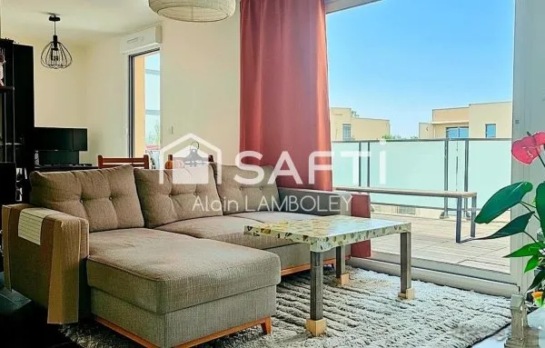T2 lumineux avec terrasse et garage - La Duranne du Haut avec ascenseur.