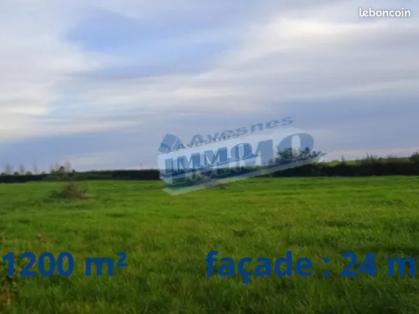 Terrain 1190 m² Fleury