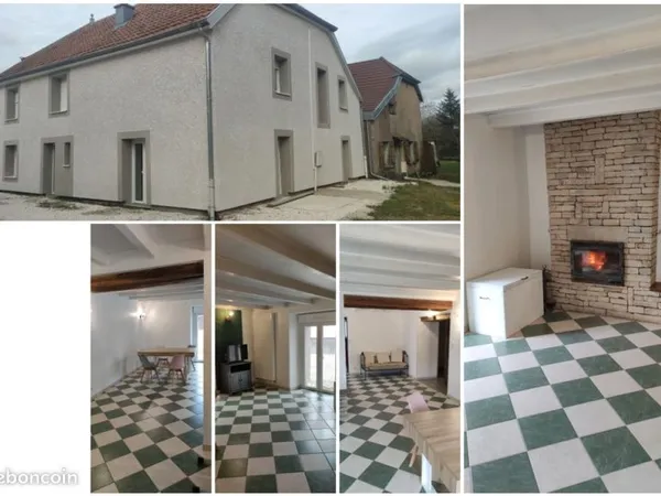 A louer appartement de 90 m2 avec terrasse, jardin, places de parking - 660 / mensuel sans les charg