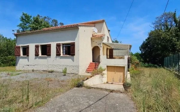 Dpt Corse (20), à vendre POGGIO MEZZANA maison T4-T5 de 148m² + studio,Terrain 2400m² proche plage e