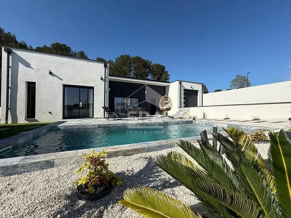 Villa de prestige plain-pied avec piscine ? Quartier prisé de Carcassonne (Domaine d'Auriac)
