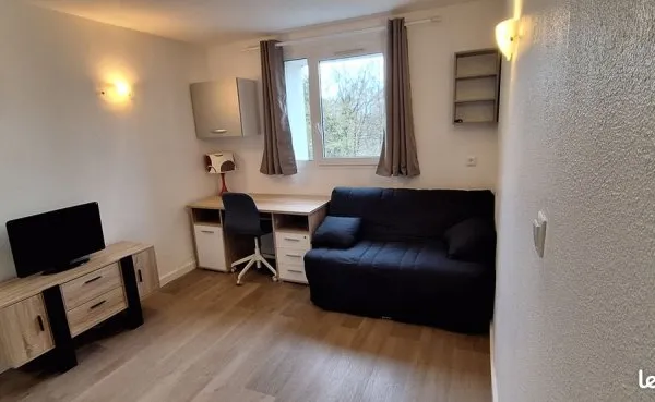 Studio meublé 20m² rénové Nancy-Brabois