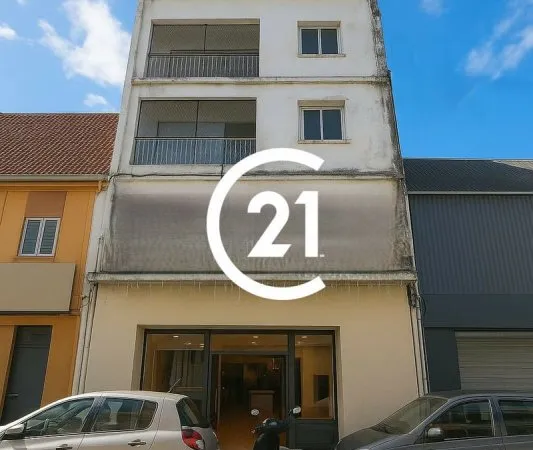 FORT-DE-FRANCE, Centre ville, Immeuble mixte de 660 m²