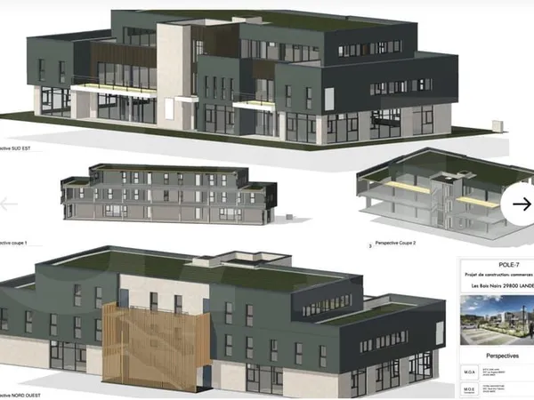 Bureaux Landerneau 349 m2
