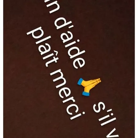 Sos s'il vous plaît merci
