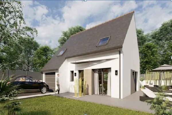 Terrain 680 m² Plourin Les Morlaix