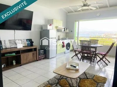 Charmant T2 avec vue mer aux Trois-Îlets