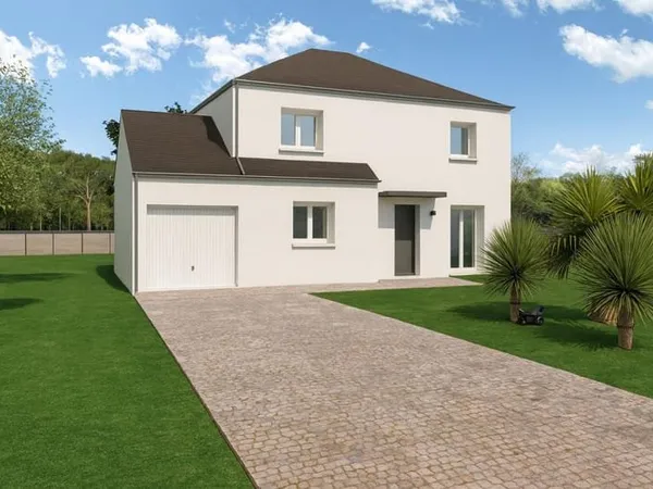 MELESSE - MAISON ETAGE - 4 CHAMBRES - CELLIER - GARAGE - 110.70m²