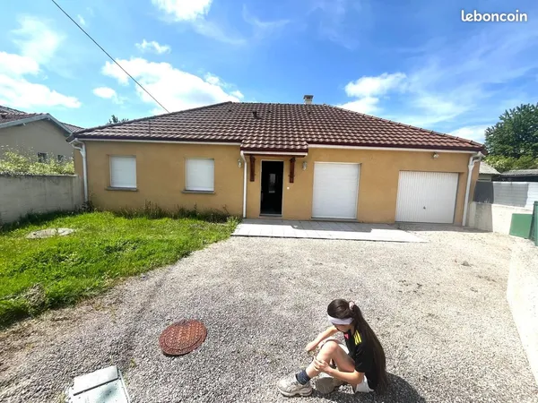 Maison de plain-pied 3 chambres avec jardin - Pau, Route de Bayonne