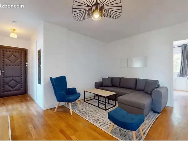 T5 meublé 93m² - Location ou Colocation 4 personnes - 625/ch - Annemasse / Genève