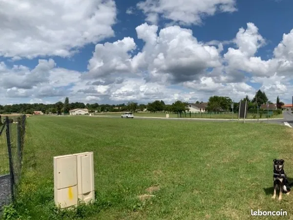 Terrain constructible 783 m² - G2 faite