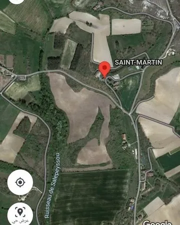 15 ha terrain loisir avec ruisseau à 1 heure de Toulouse