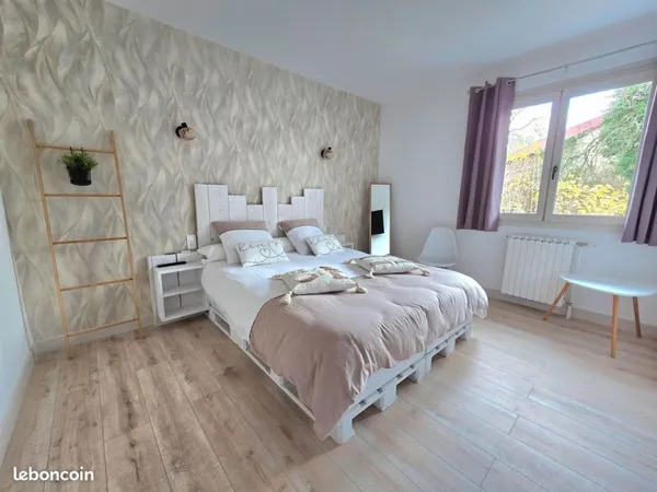 Maison rénovée 4 pièces - 110 m² - Sous-sol complet - Jardin - Randan (63)