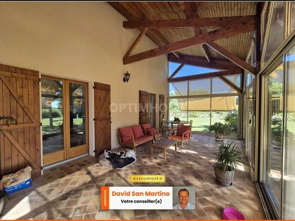 EXCLUSIVITE OPTIMHOME, MAISON 5 CHAMBRES, AVEC JARDIN CLOTURE et PISCINE