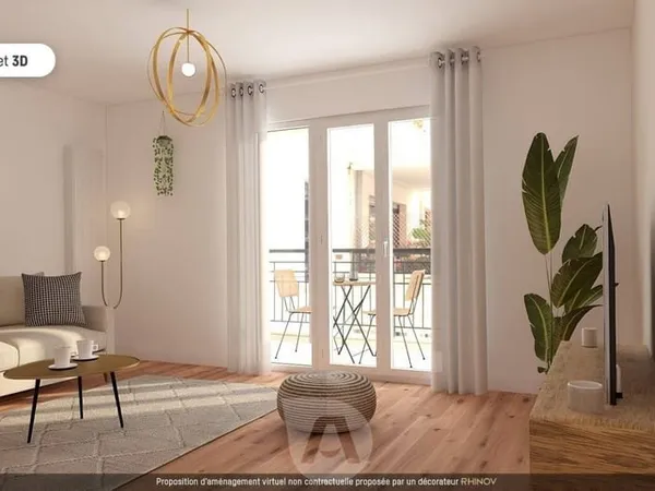 Appartement 3 pièces 63 m²
