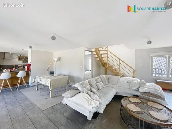 Duplex 6 pièces 129 m²