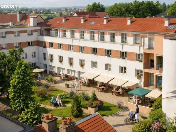 T1 meublé loué 5,5 % à Moulins - Revenus garantis - Aucune gestion - Bail jusqu'en décembre 2027