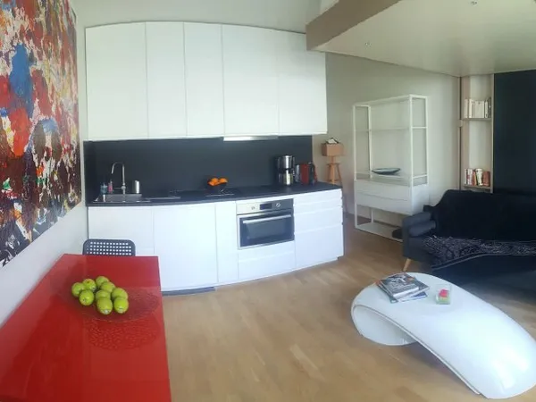 Loue studio meublé avec parking à Issy (92) Eco-quartier Bords de Seine