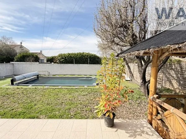 Maison Plain-pied T5 avec Mezzanine - Piscine - 34130 Saint