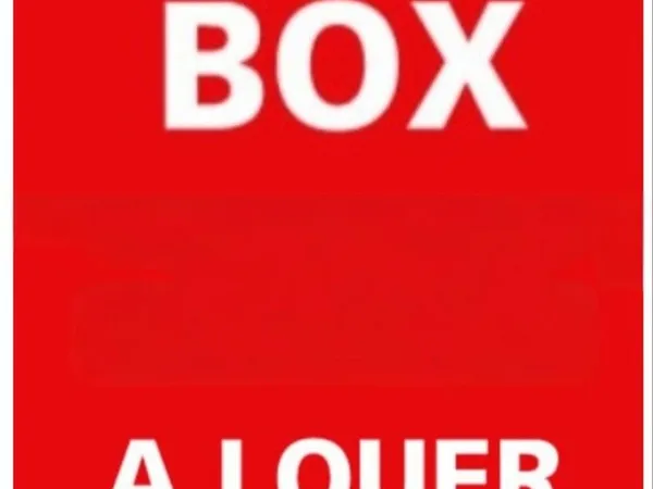 Box à louer