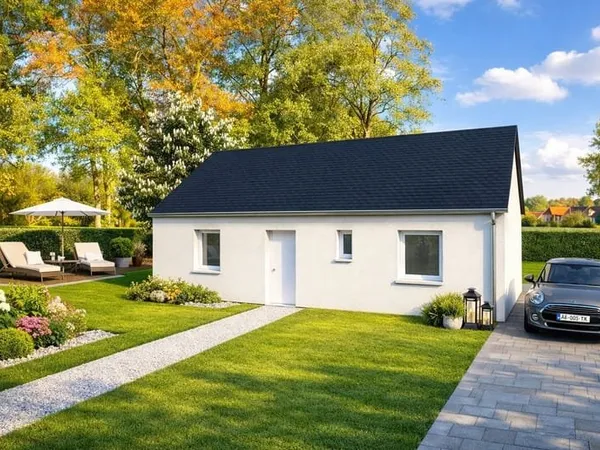 Projet de construction d'une maison 65 m² avec terrain à PLESSIS-SAINT-BENOIST (91)