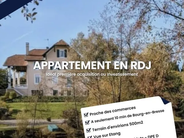 Appartement coup de coeur - Vue exceptionnelle sur étang - Calme et verdure à Lent