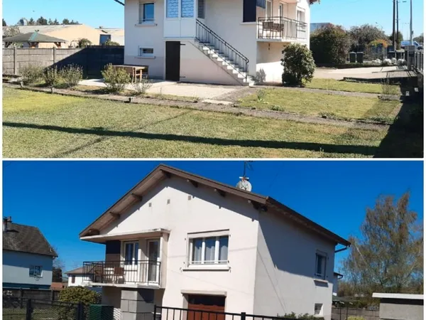 Maison individuelle avec jardin