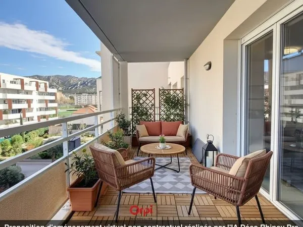 Appartement 3 pièces 60 m²