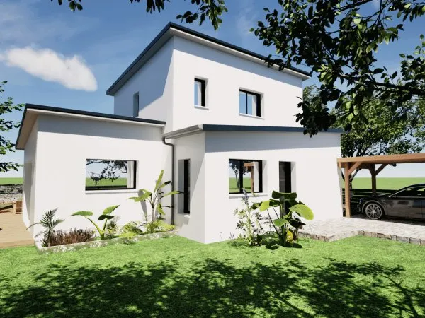 Terrain + maison 85 m²