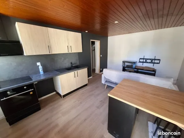 Maison de ville RDC T2 [38 m2] meublé récent - Clérac
